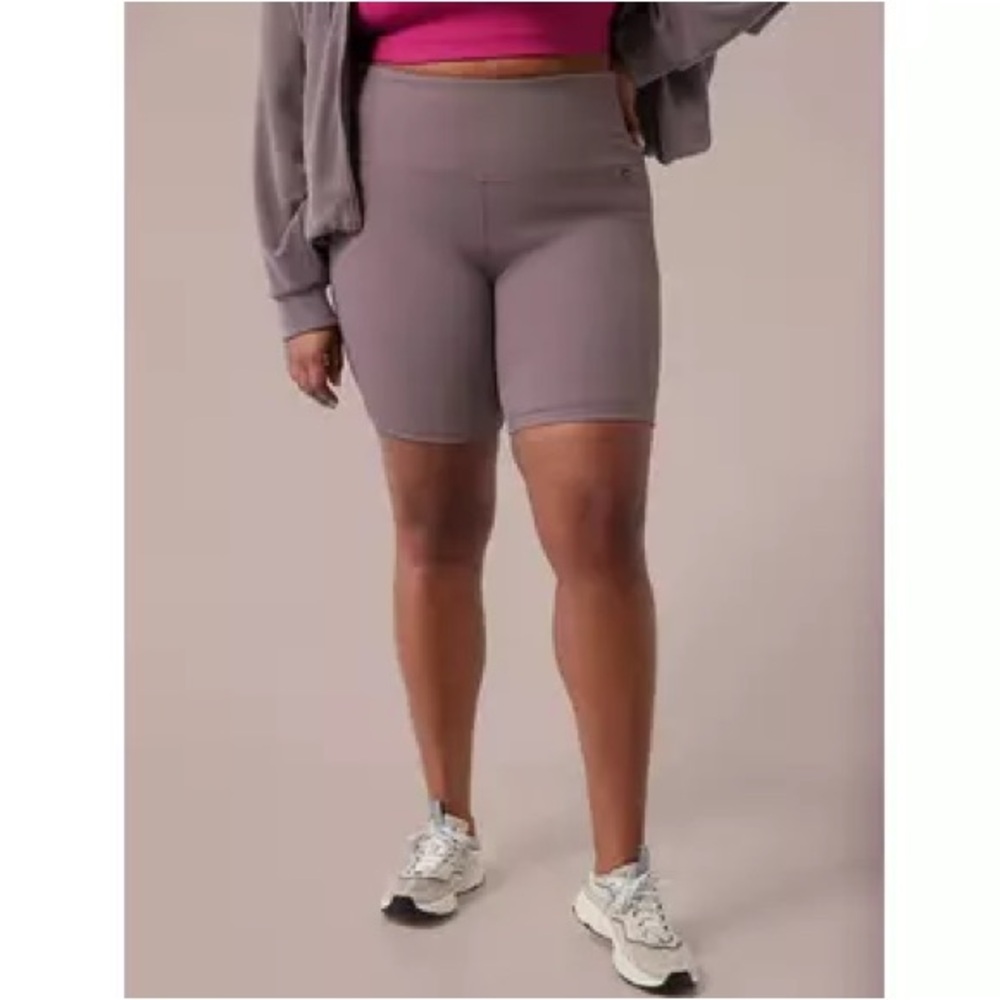 Athleta‎ x Alicia Keys Keys Elation Rib 9" Short Purple Size 2X